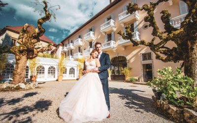 Un shooting d’inspiration mariage à l’Abbaye de Talloires