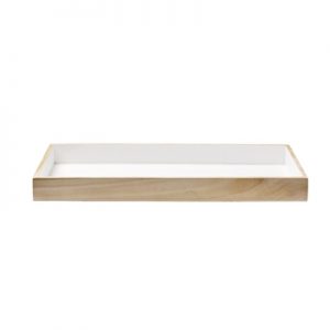 Plateau blanc/chêne clair