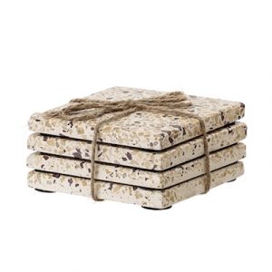 Dessous de verre terrazzo