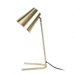 Lampe à poser Noble métal brossé