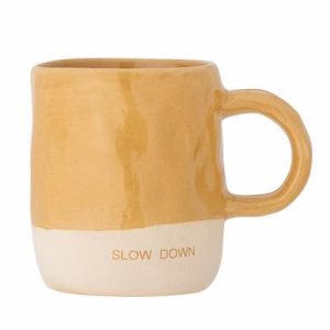 Mug Néo en grès jaune