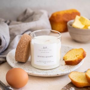 Bougie artisanale parfumée QUATRE QUARTS